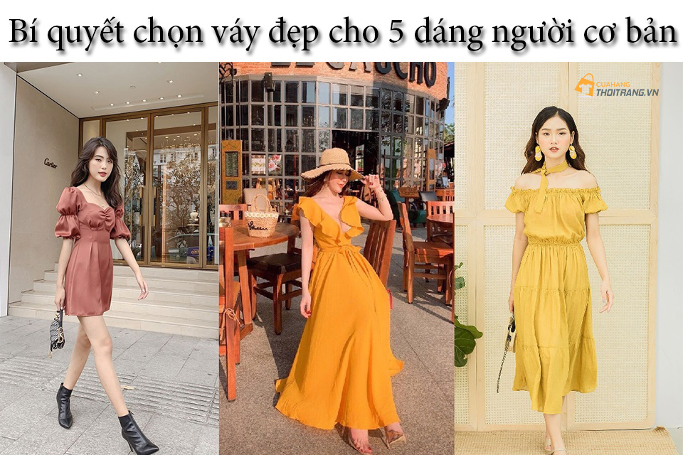 Đây là cách chọn váy đẹp cho từng dáng người tôn dáng nhất